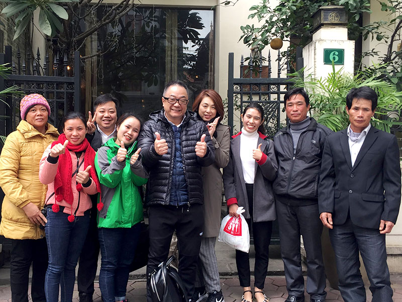 合格者の家庭訪問